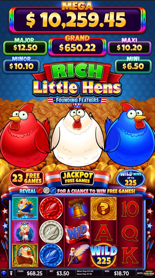 Rich Little Hens Slot Game