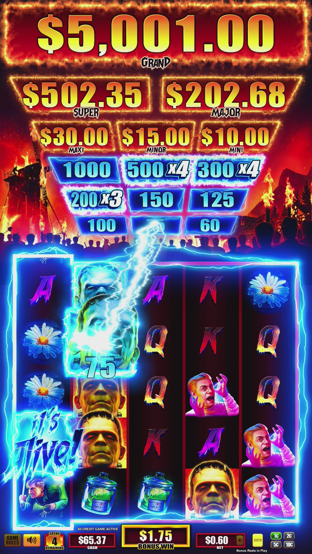 Frankenstein slot game