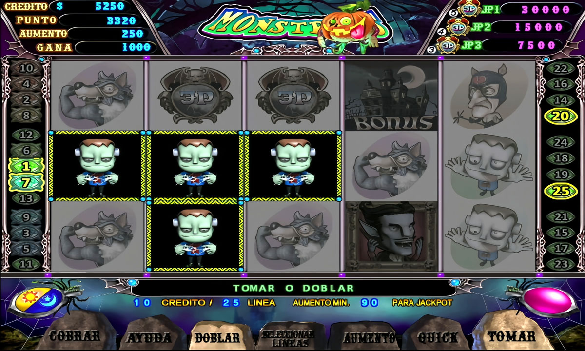 IGS MONSTRUOS game