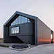 Prefab Steel Structure Building / House/Villa with CE Basic Customization