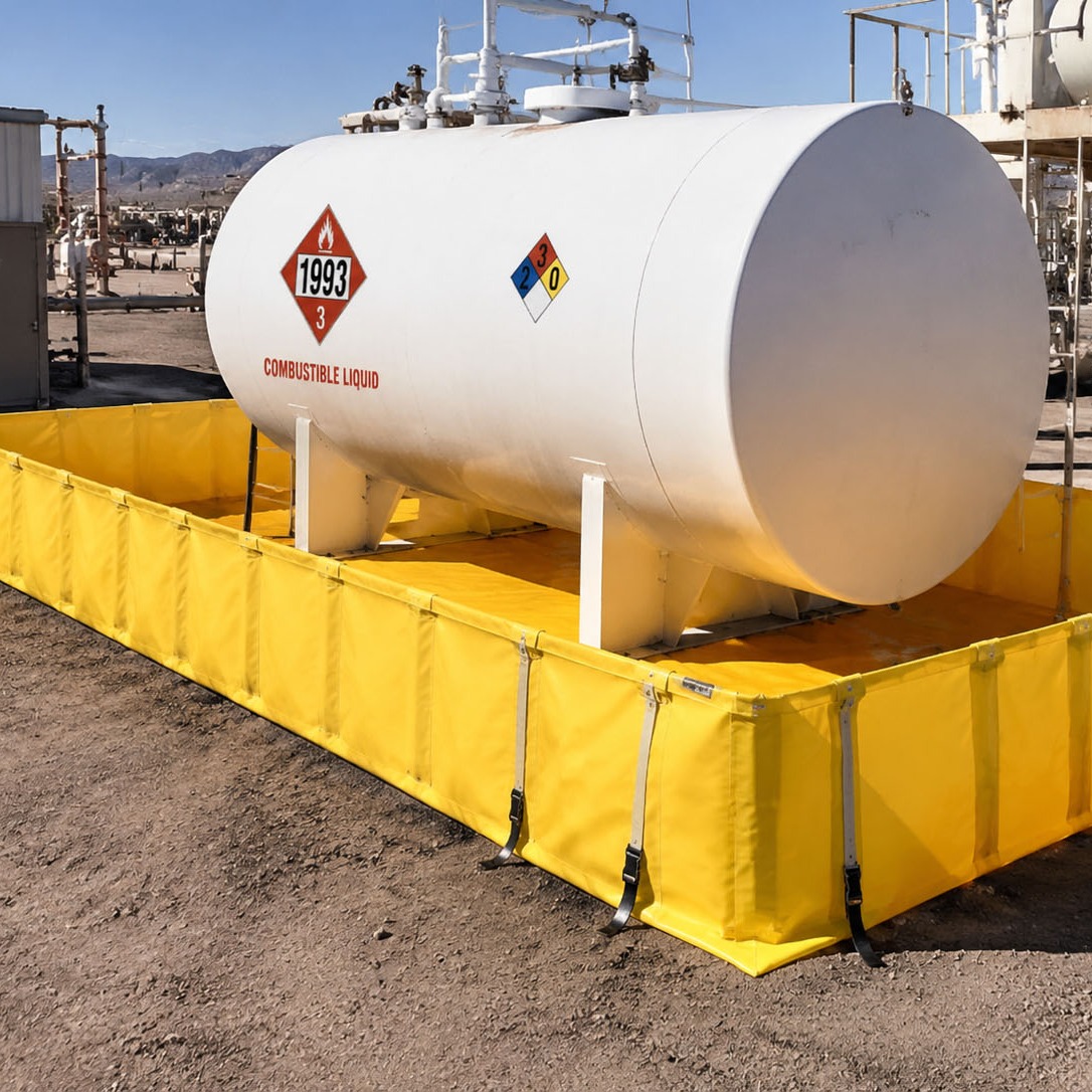 Spill Containment Berms