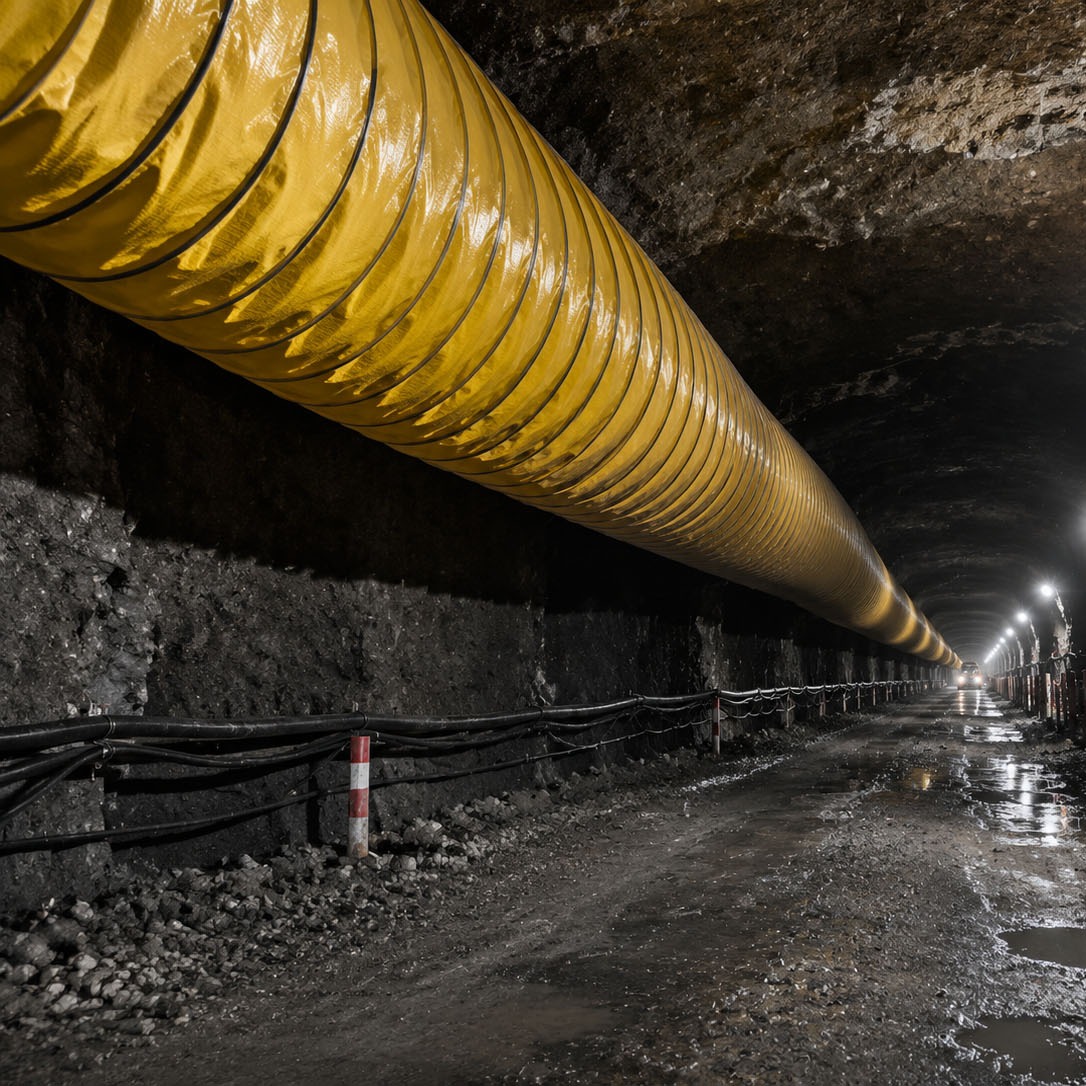 Mining Ventilation Ducts