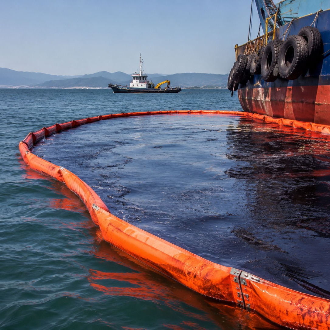 Oil Spill Containment Booms