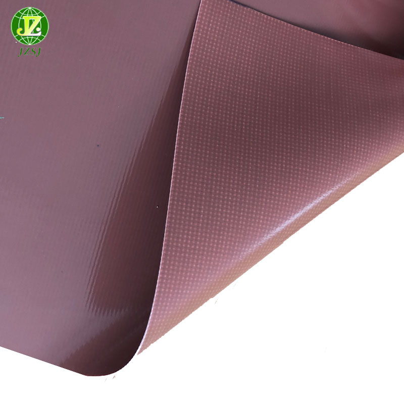 0.45mm Heavy Duty Blue PVC coated Tarp for roof cover