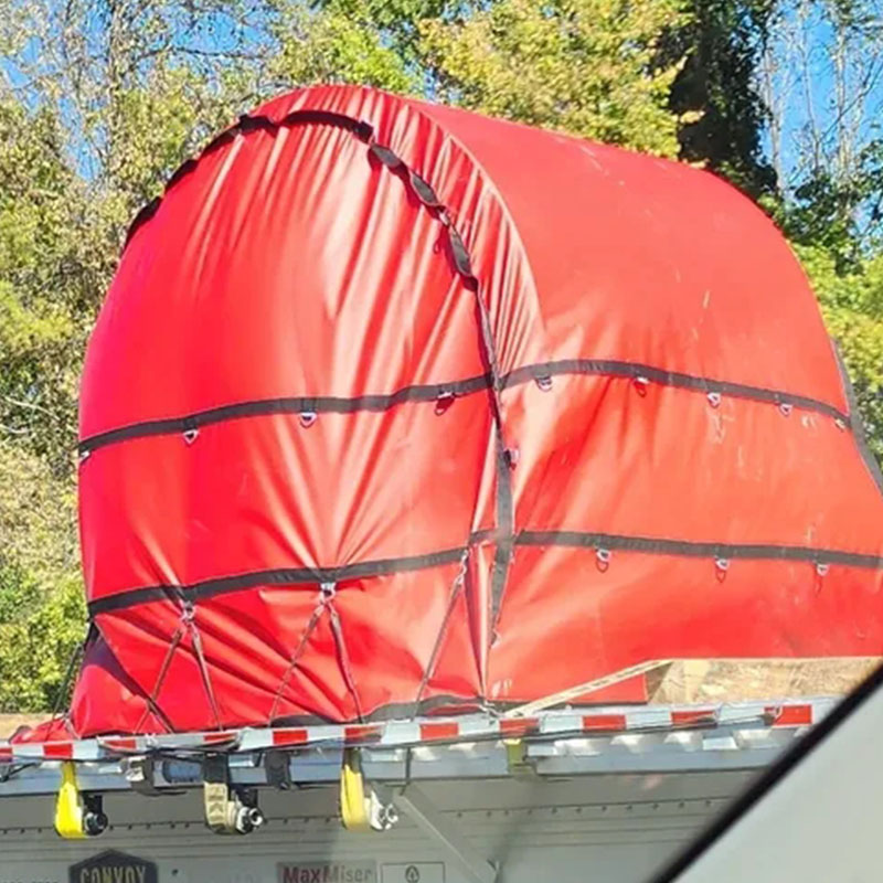truck cover used to protect goods