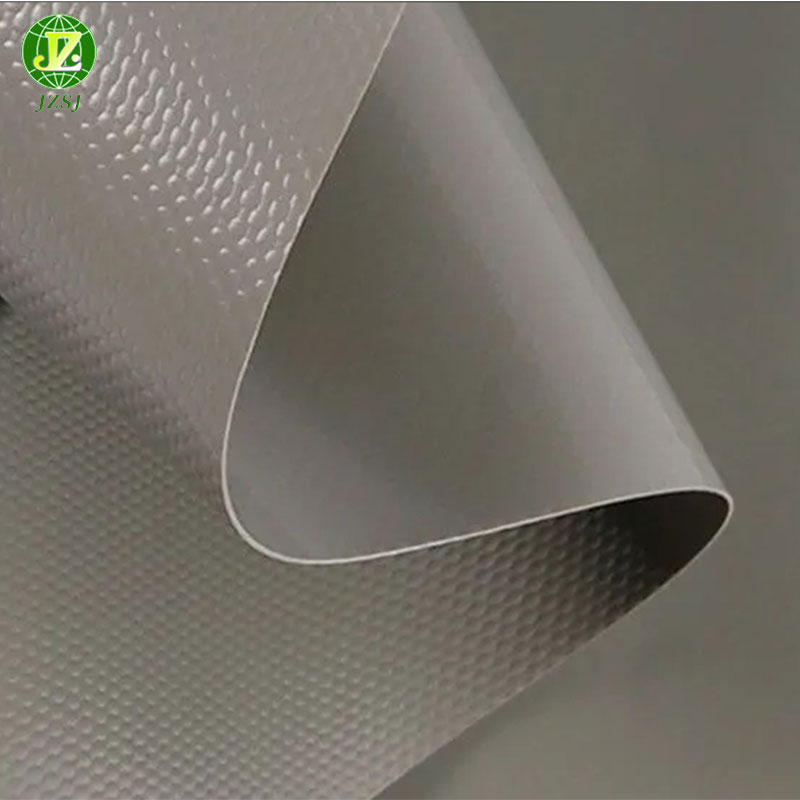 grey pvc tarp