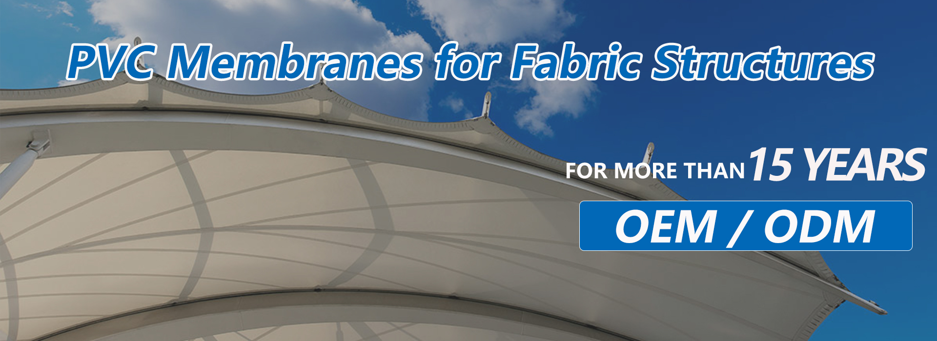 PVC Tarpaulin for Architectural Membrane