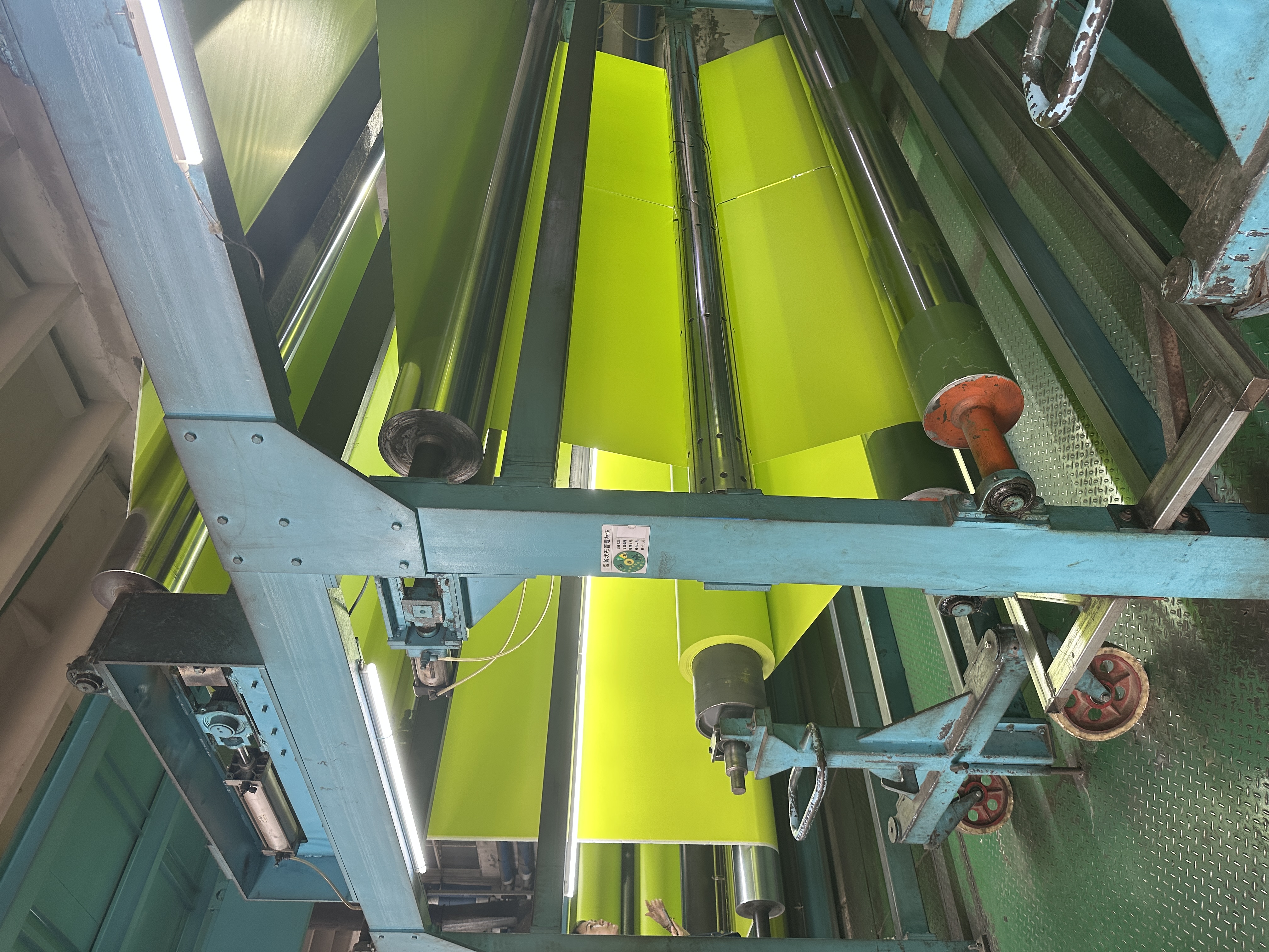 Heavy-duty PVC tarpaulin fabric structure