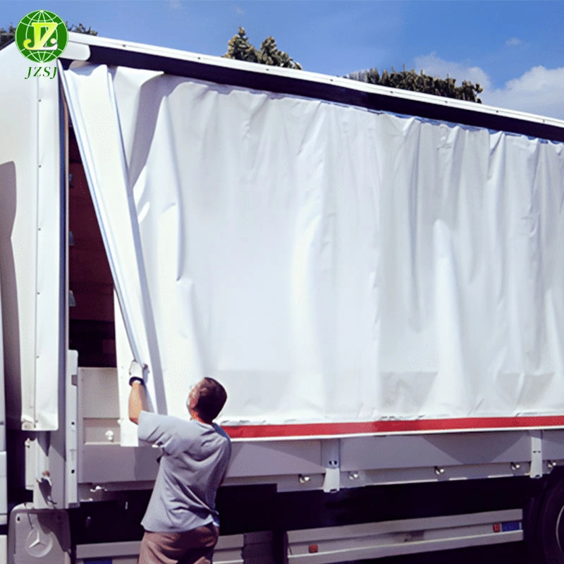 PVC Knife Coated Tarpaulin for Truck Side Curtain Tarp