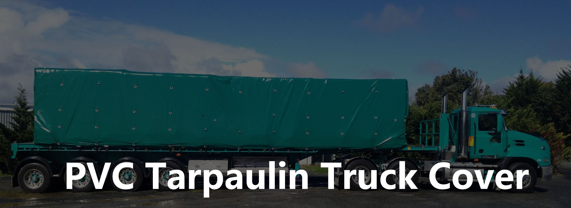 PVC tarpaulin truck cover