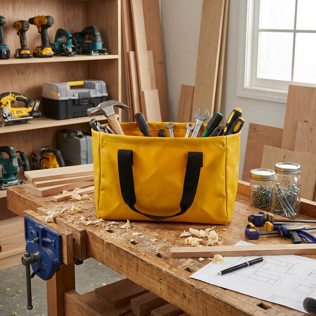 PVC fabric for tool bags