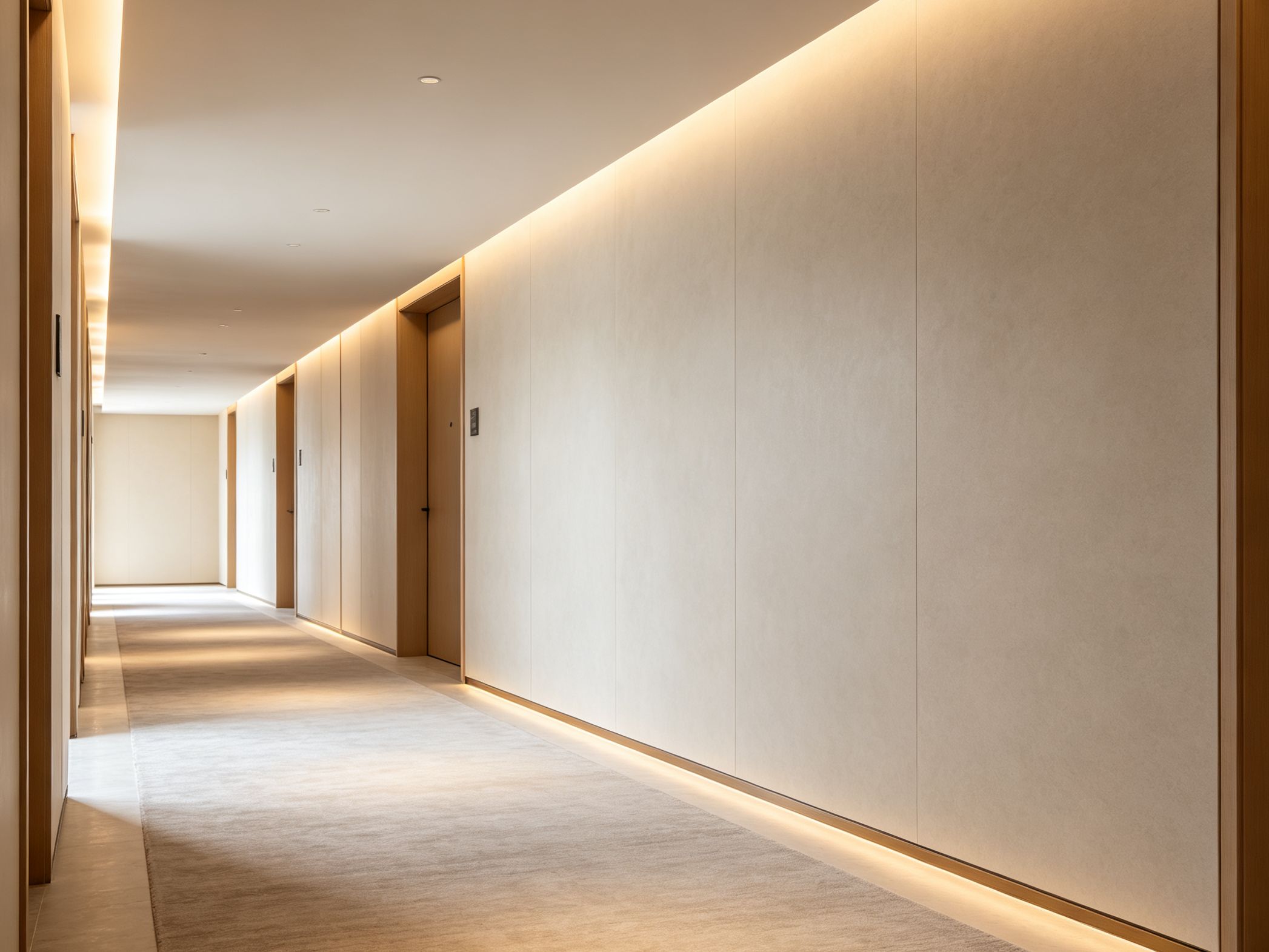 guest room corridor panels