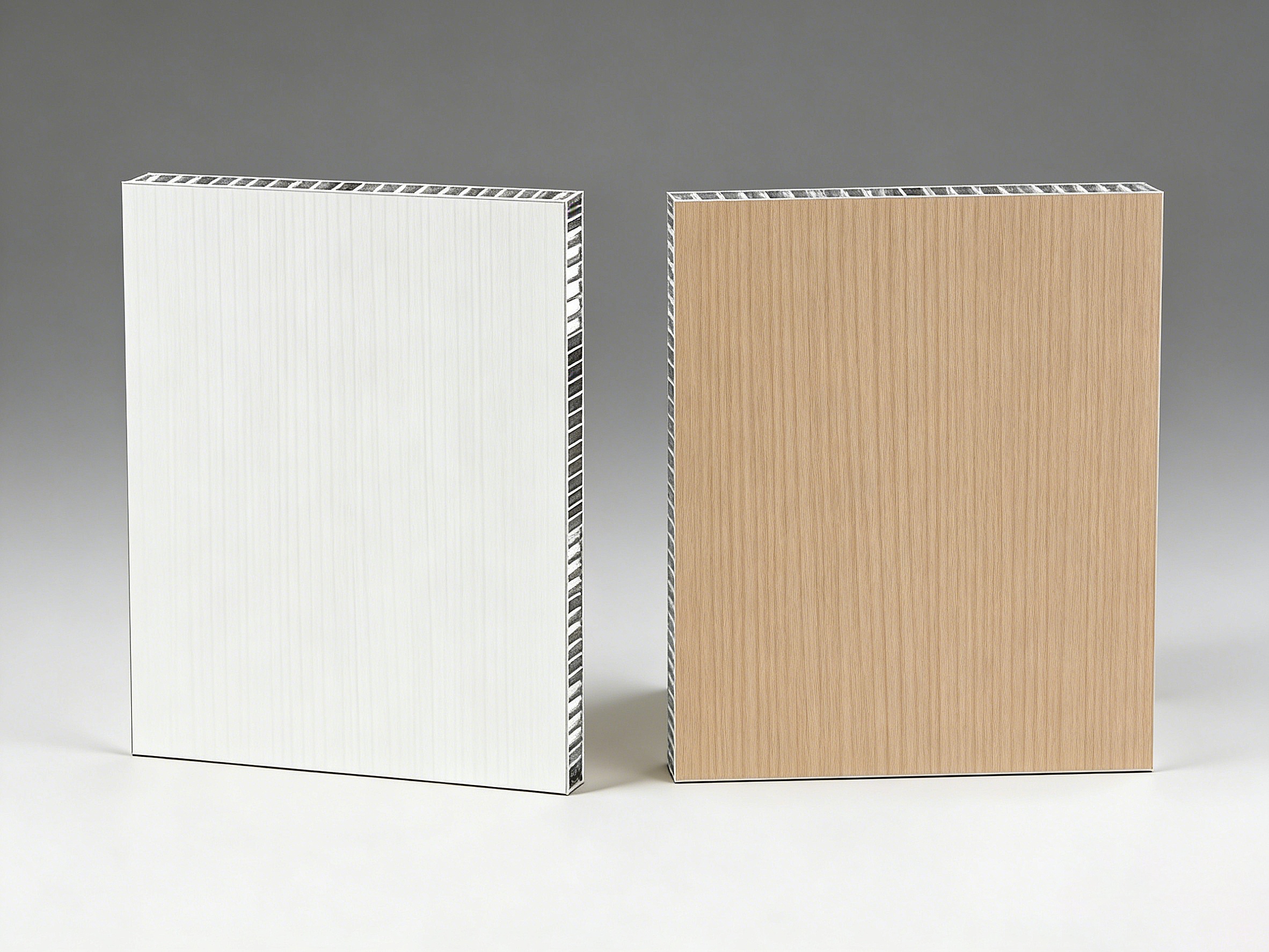 ALT: Aluminum Honeycomb Ceiling Panels installation in South Africa modern interior commercial ceiling high-performance interior panels