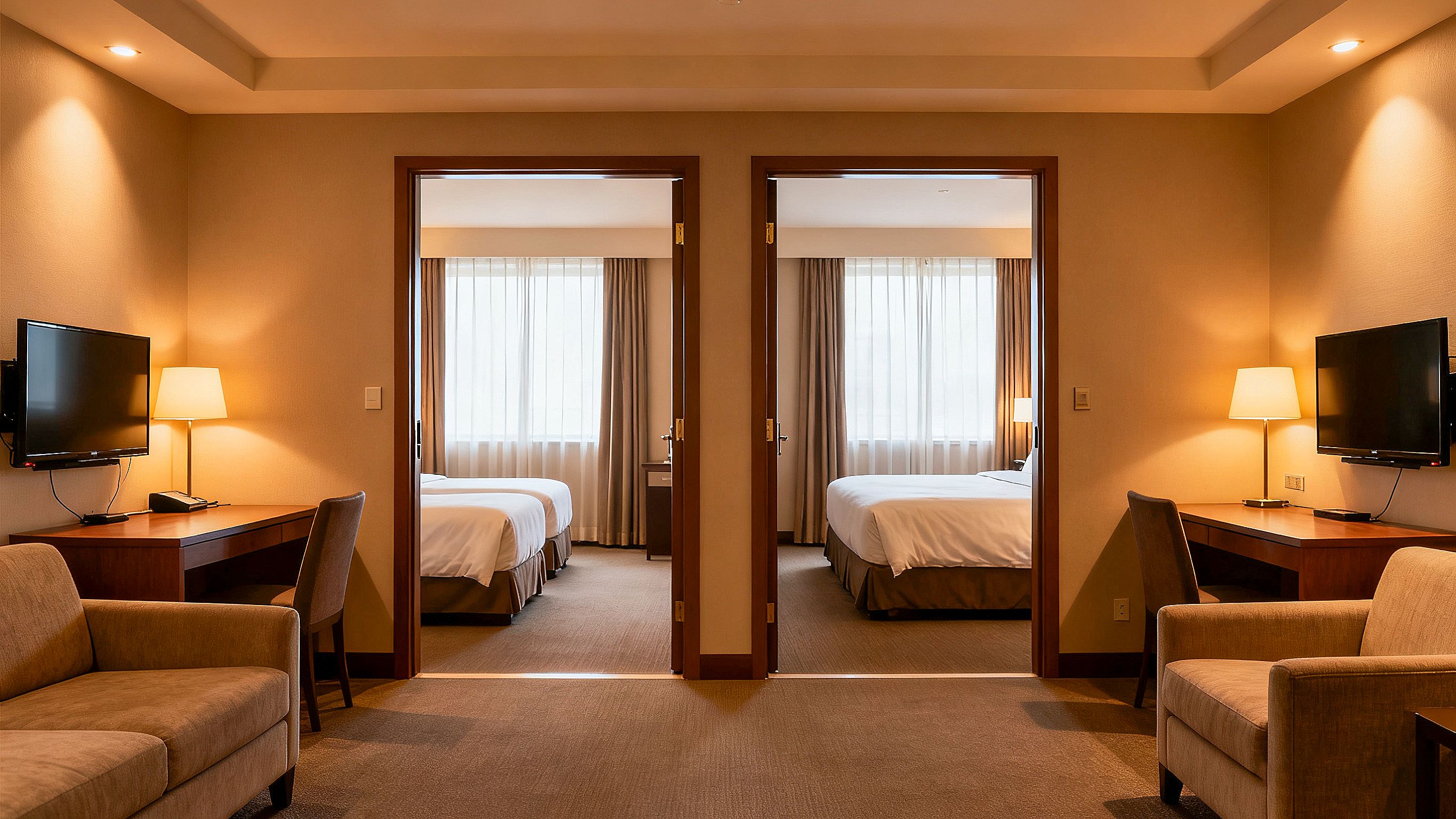 hotel corridor wall panels