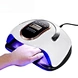 Nail Lamp härtet Gellack sofort aus. Hochleistungs-LEDs mit 4 Timer-Einstellungen. Professionelles Trocknen in Salonqualität für perfekte, langanhaltende Maniküre zu Hause.