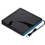 External cd drive for laptop is slim, portable & plug-and-play, delivers fast read & burn, ideal for on-the-go data backup and media playback.