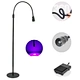 Professional led uv lamp and lash light for eyelash extensions, 10W with foot pedal, stable UV curing, perfect for lash salon and daily use.