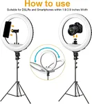 ring light with stand