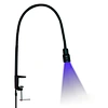 Beauty Salon Desktop Clip Desk Lamp UV Gel Dryer Nail Light False Eyelash LED Lamp With Foot Pedal Manicure Lash Led Uv Lamp