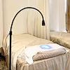 New Design Adjustable Focus Eyelash Extension Light Makeup Beauty Light Floor Eyelash Lamp Led Uv Curing Light With Foot Pedal