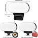 Mini oval portable charging clip-type dimmable LED photography fill light suitable for video conferencing beauty selfie light
phone light selfie ring light for phone camera portable led light for  mobile phone ring lights for phones led phone light
led se