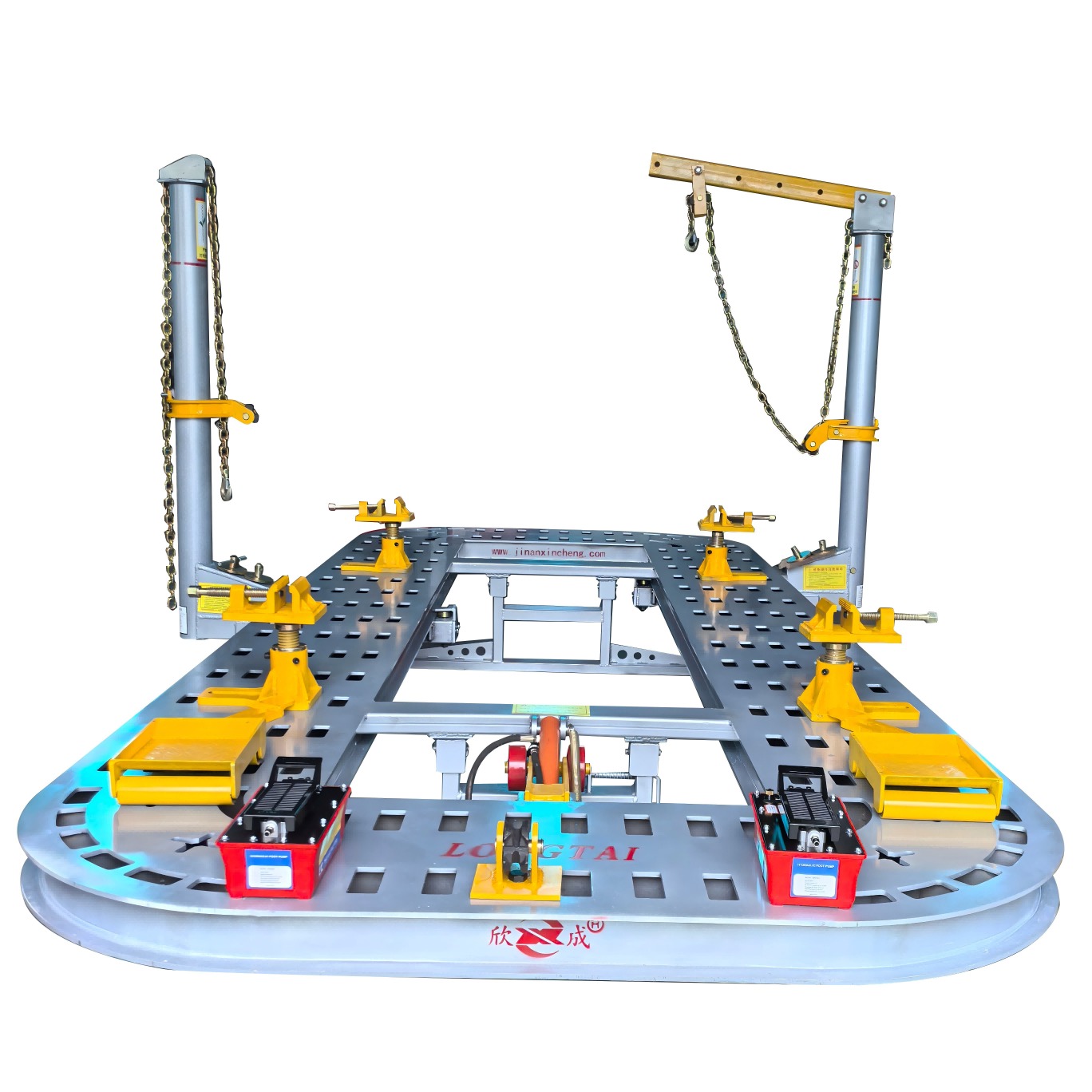 Full-page 5-Row Holes Frame Machine