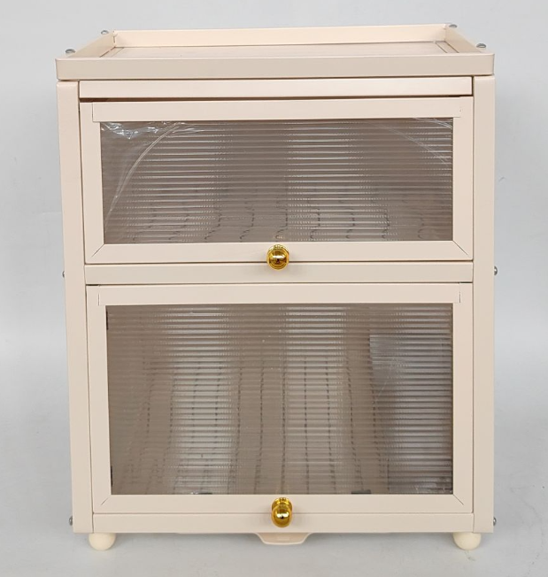 2 tier storage cabinet