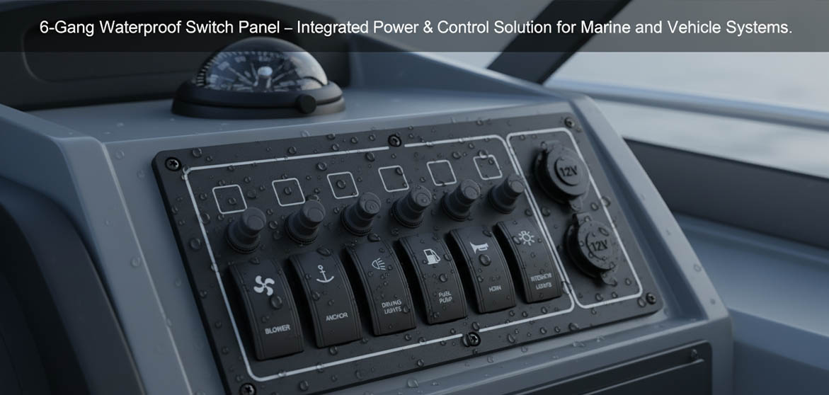 For OEM manufacturers, pre-wired automotive rocker switch panel assemblies can