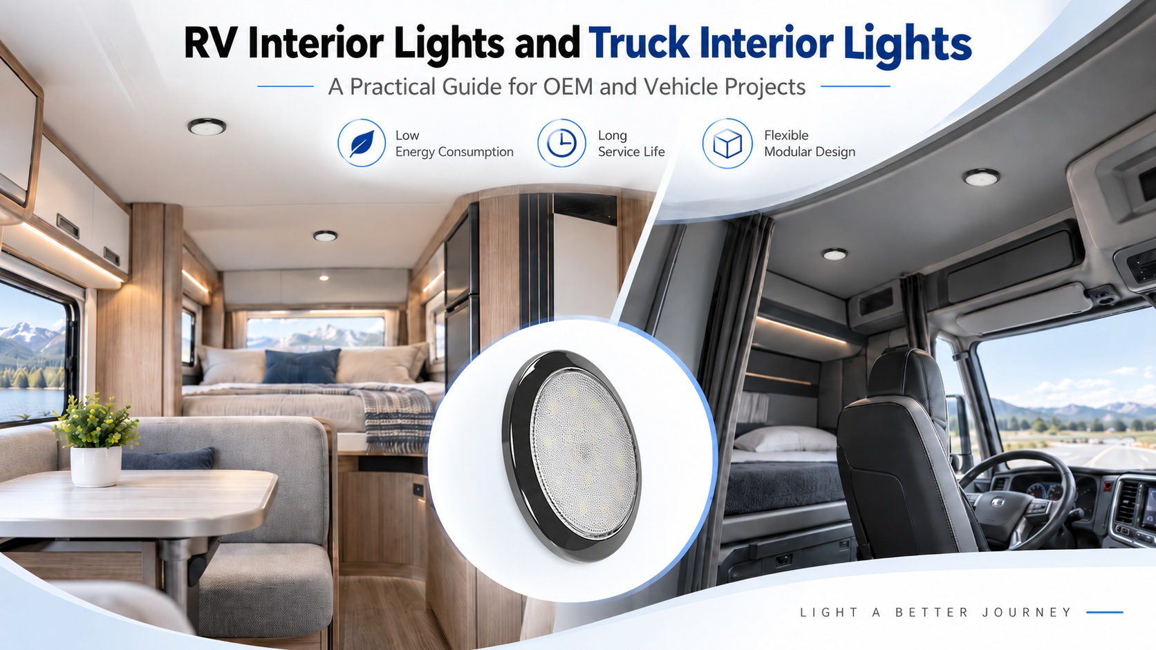 rv interior lights and truck interior lights with ultrathin rv ceiling lights for OEM vehicle projects