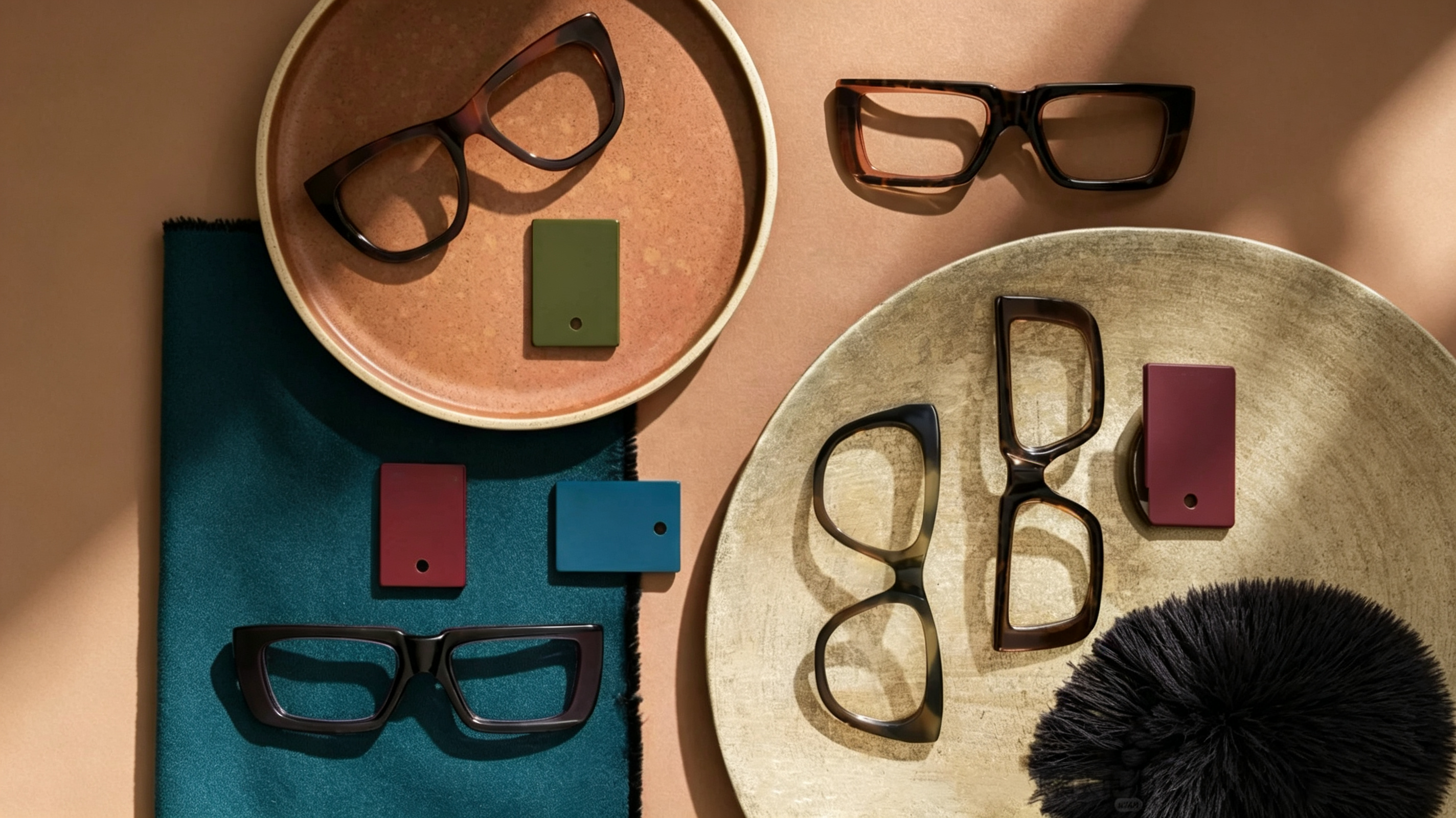 premium acetate eyewear frames with custom colors