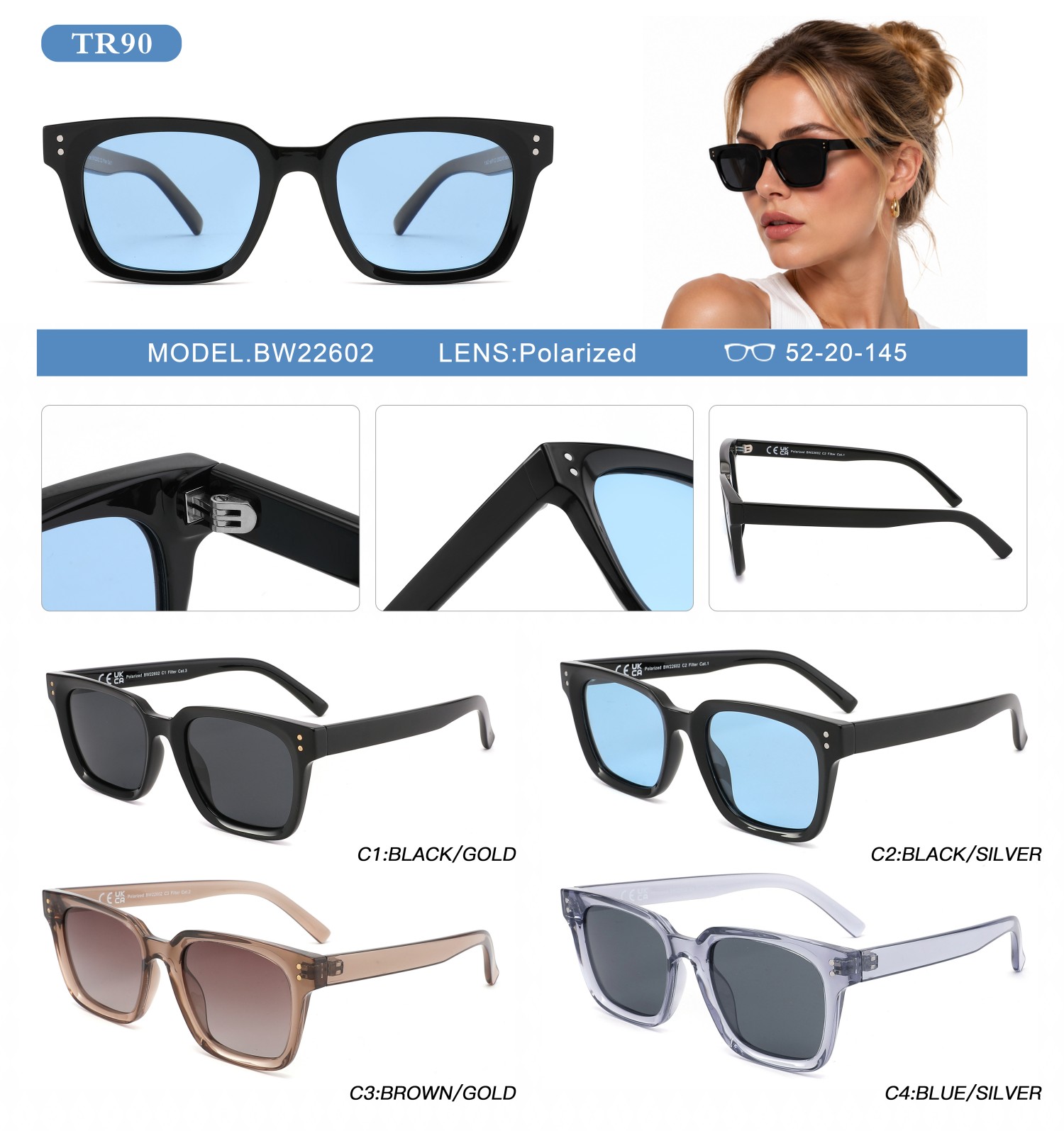 OEM TR90 sunglasses model 03