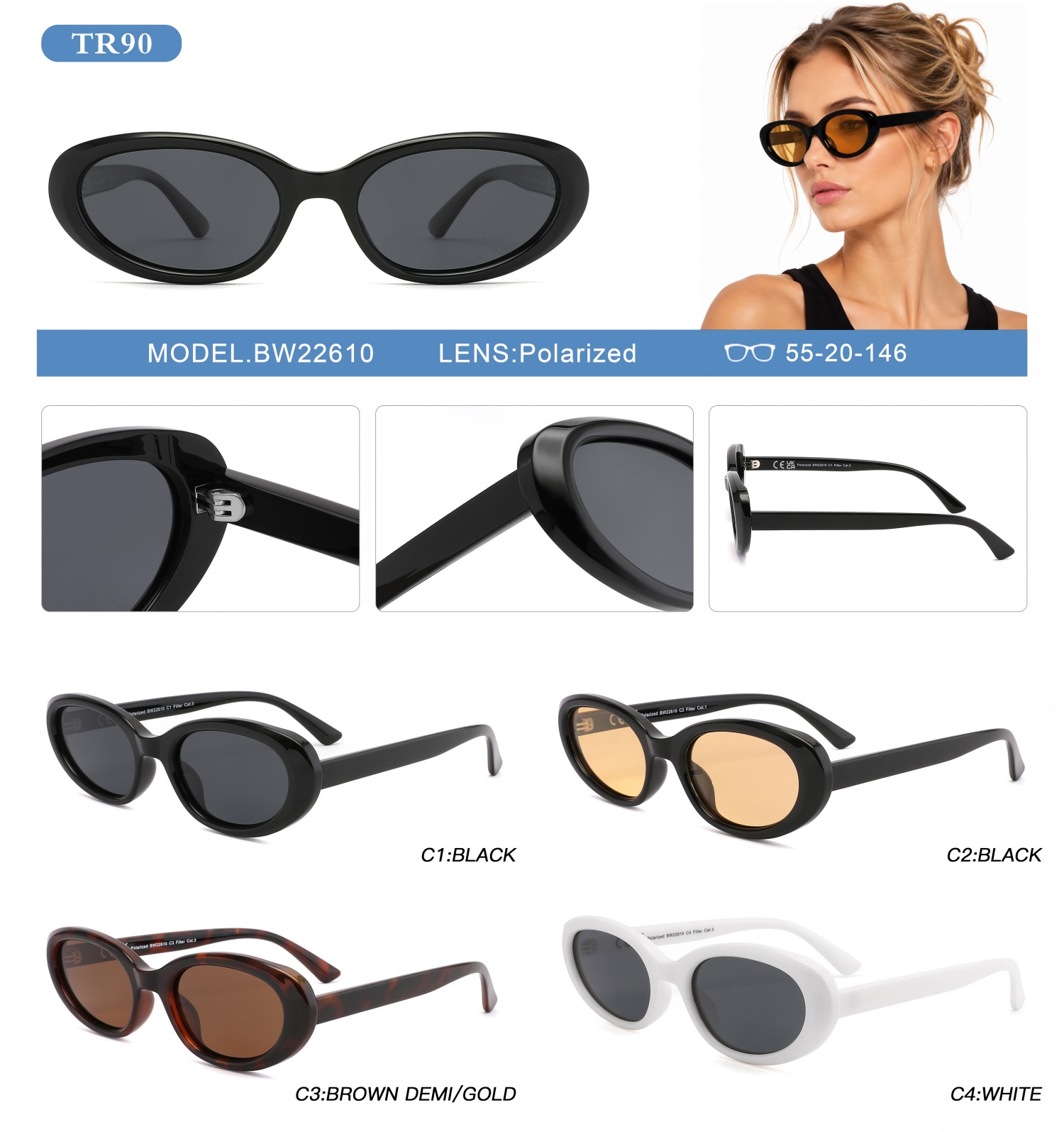 TR90 sunglasses OEM production factory