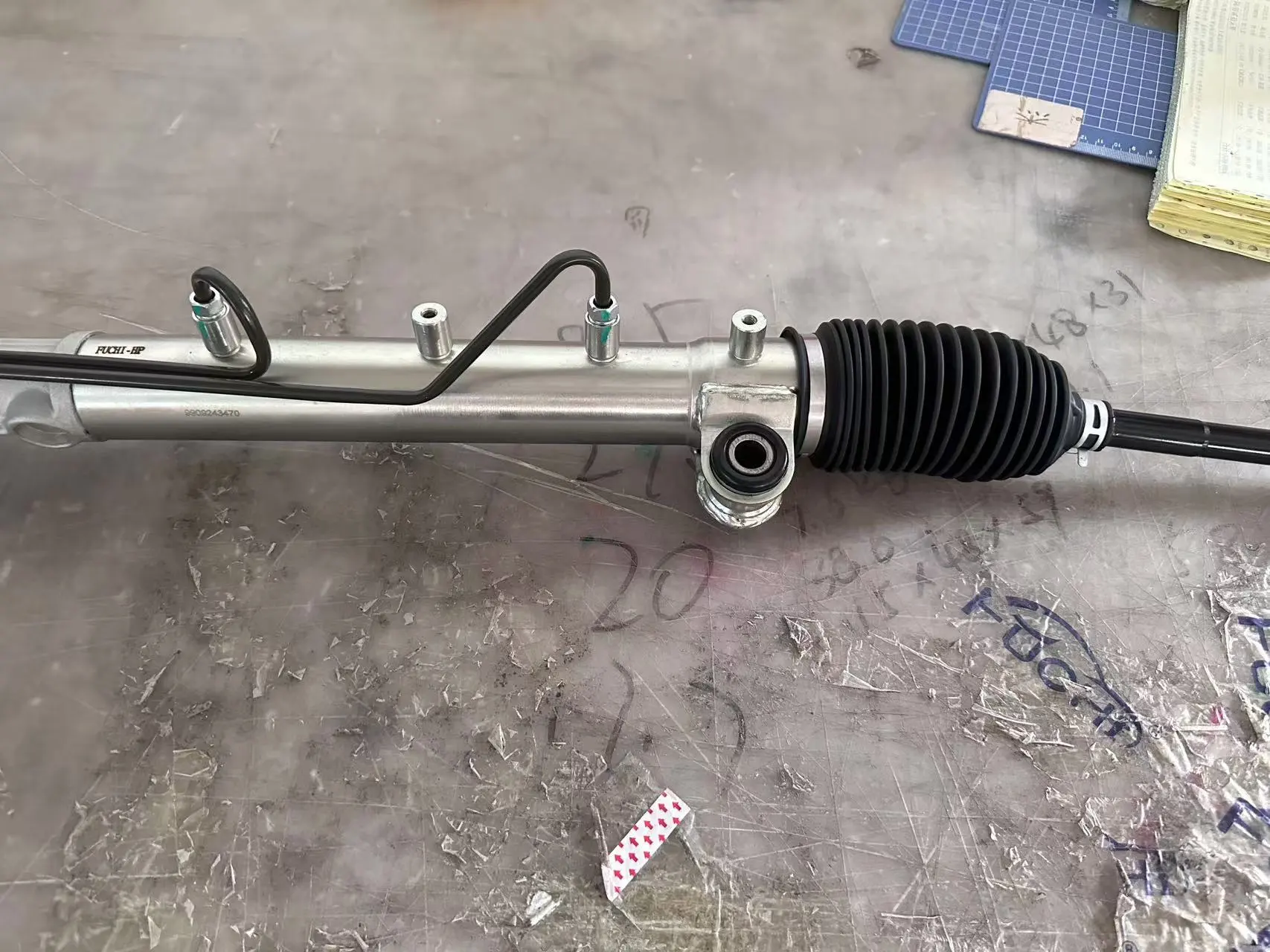 Steering rack