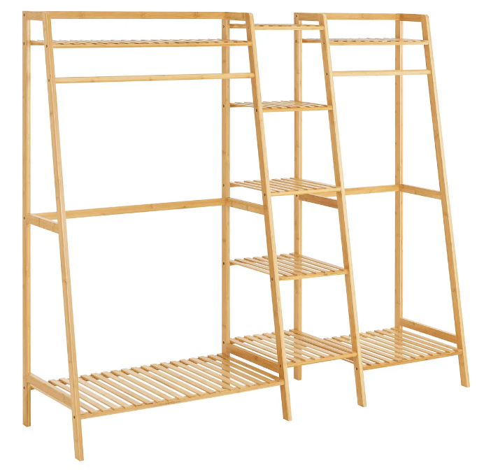 ReliLink-bamboo wall shelf
