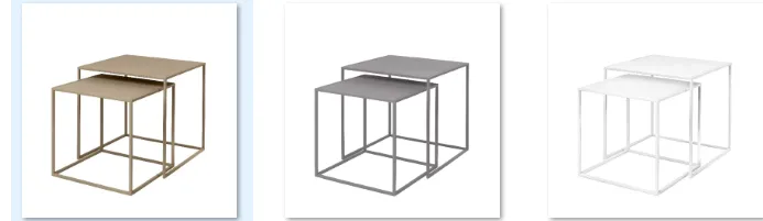 ReliLink-nesting set coffee table