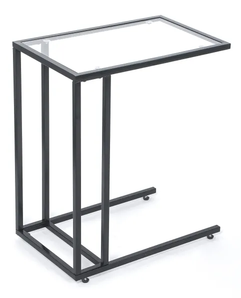 ReliLink-side table glass stainless