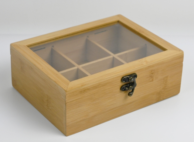 ReliLink-bamboo tea bag box