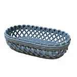 Ceramic woven basket