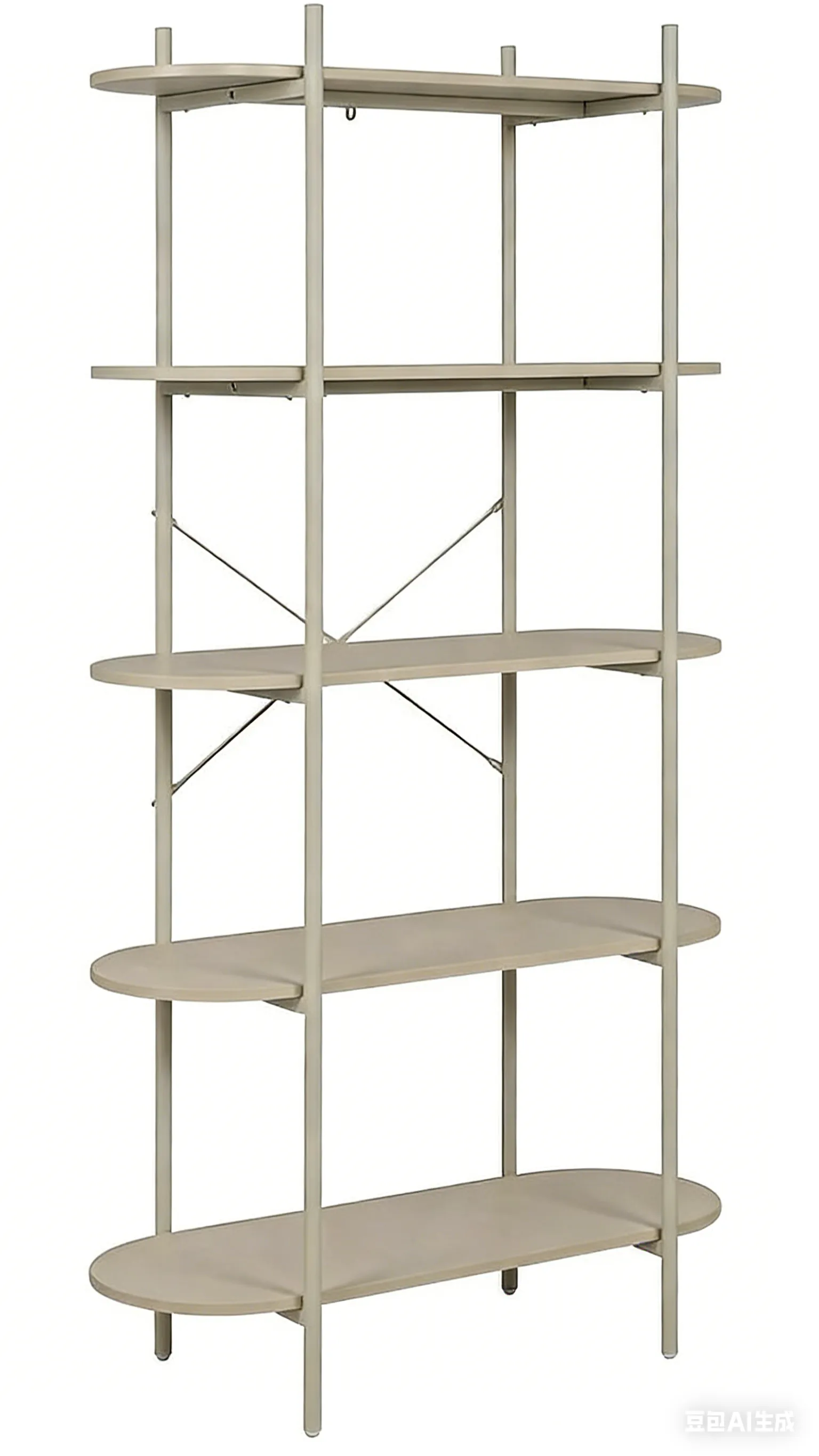 ReliLink-5 tier wood shelf