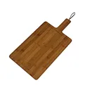 Bamboo Cutting Board with Handle & Hanging Loop – Serving Platter