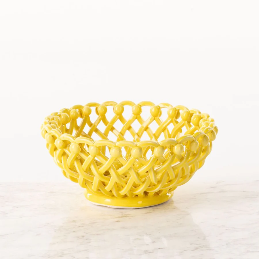 ReliLink-ceramic weave basket