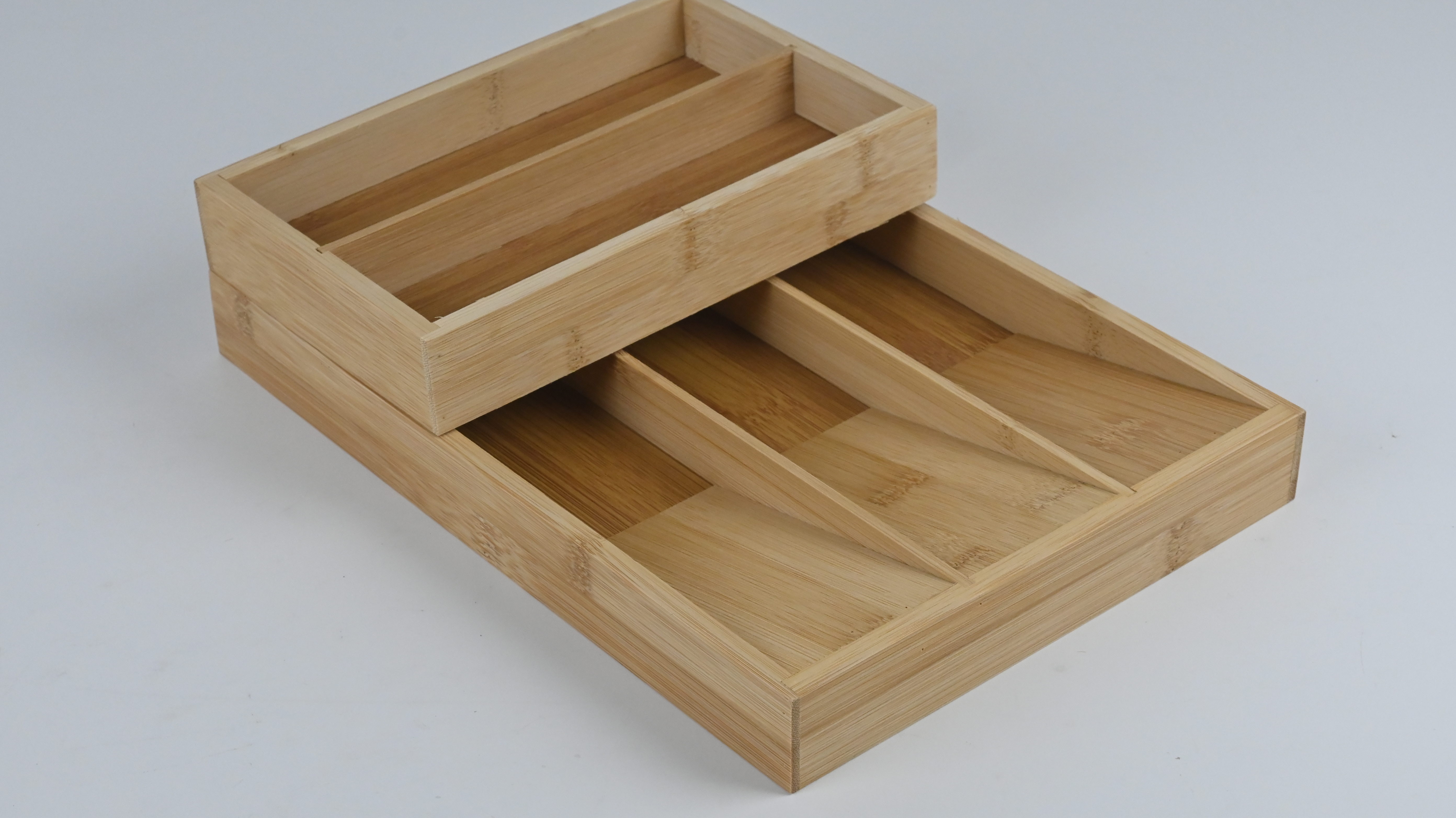 ReliLink-wood cutlery tray set