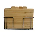 Labeled Bamboo Cutting Board Set: For Raw/Cooked/Produce Separation
