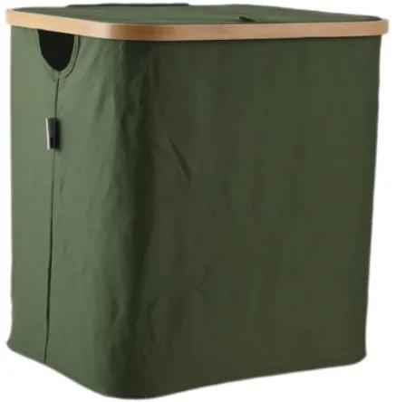 ReliLink-wood basket with lid