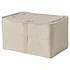 Foldable Fabric Storage Box: Square Design for Clothes & Bedding