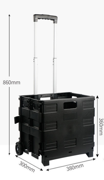 ReliLink-foldable shopping trolley cart