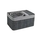 Multi-Shape Fabric Organizer Set (Bamboo Design)