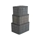 Stackable Multi-Size Storage Box Set