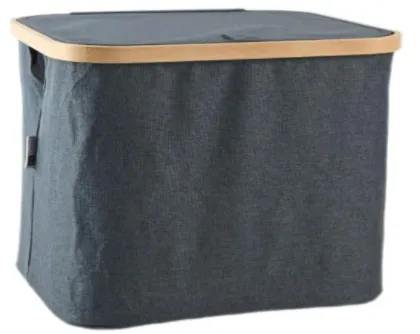 ReliLink-steel storage basket with lid