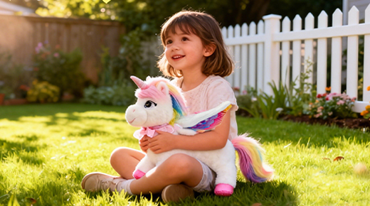 walking animal plush design
